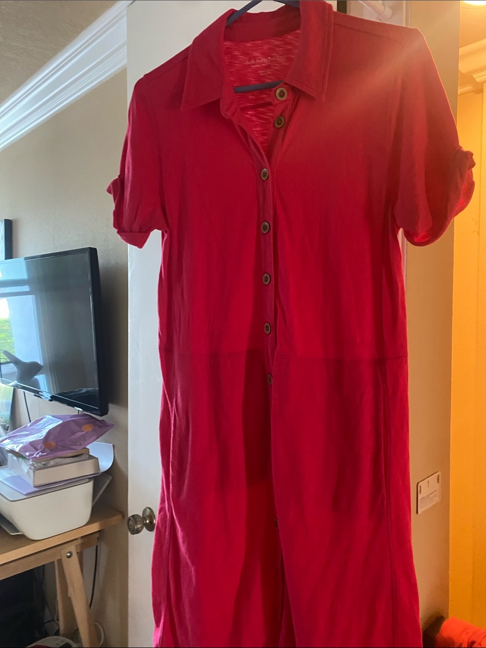 Soft Surroundings Button-Front Women’s Dress